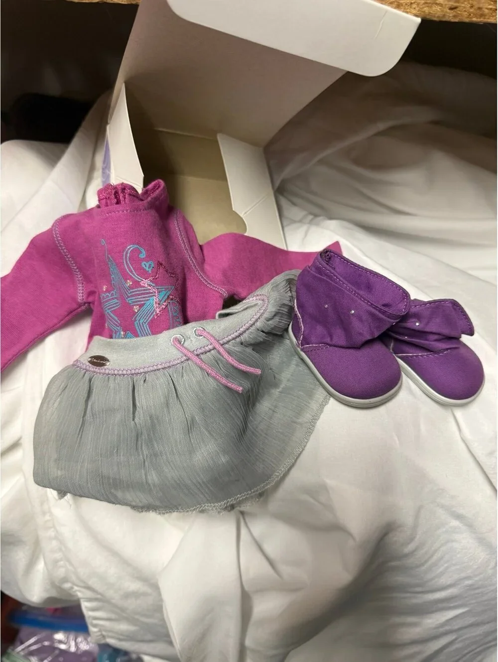 American Girl shimmer Doodle outfit B226